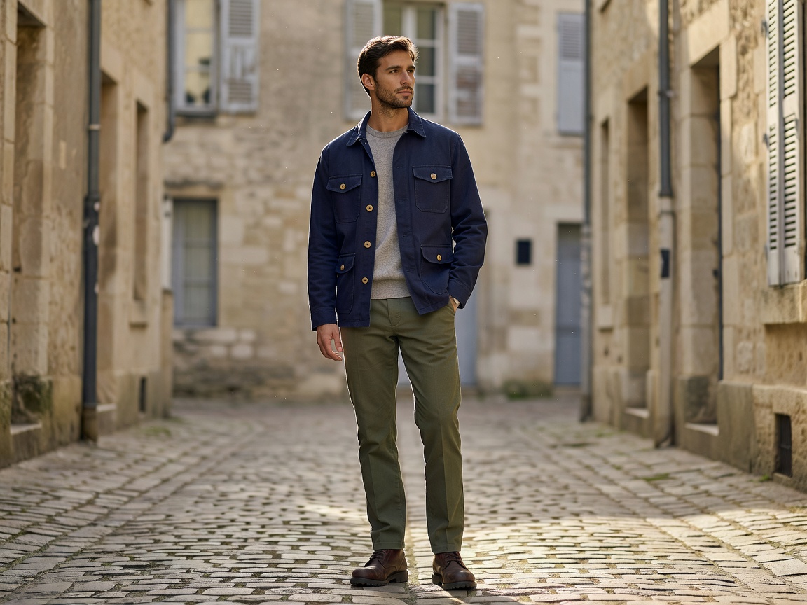 Arpenteur French workwear jacket and casual menswear